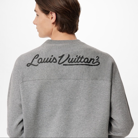 Louis Vuitton X Nigo X Virgil Abloh Printed Heart Sweatshirt - Small - Picture 3 of 11